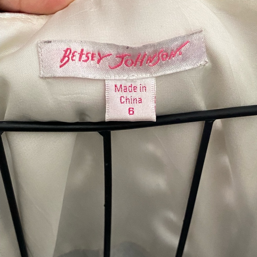 Betsey Johnson black and white Spaghetti Strap Dress - Picture 3 of 4